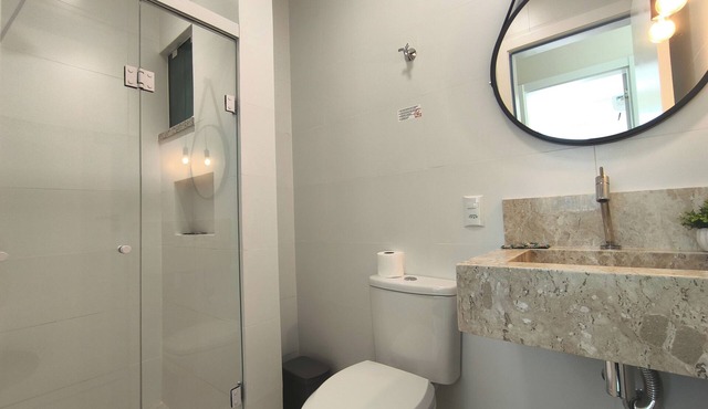 Apartamento com 2 Dormitórios no Centro de Bombinhas - Refúgio Praiano
