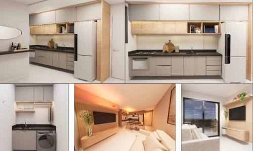 Apartamento com 3 Quartos Resort completo