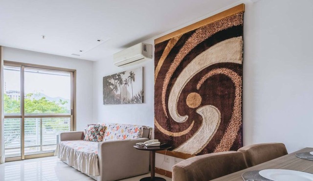 Apartamento com vista para a montanha em Jacarepagua