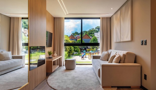 Apartamento com infra em Gramado