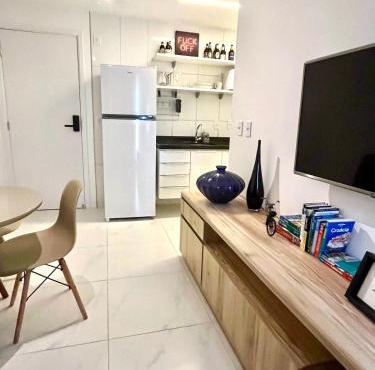 Apartamento com piscina Praia de Iracema, Aquarius Residence-Fortaleza