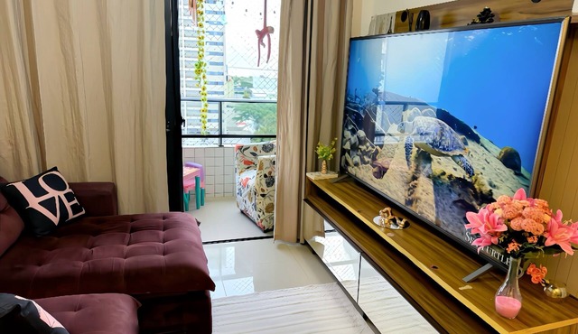 Apartamento Completo com 2 Quartos Ótima Localização ao Lado do Shooping RIO MAR