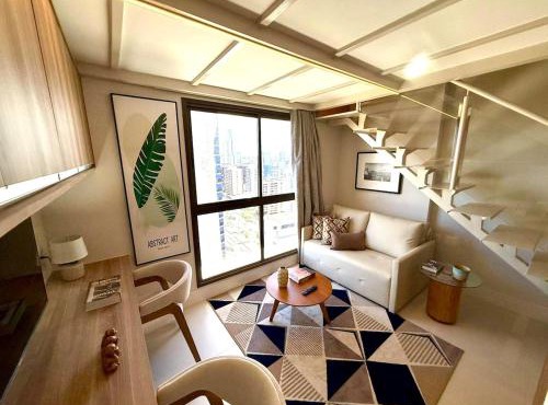 Apartamento Completo com Mezanino no Caminho das Árvores - Unique Live