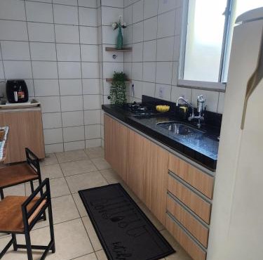 Apartamento confortável com garden