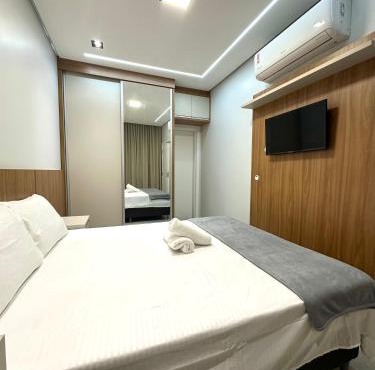 Apartamento de Luxo com Garagem Privativa e Wi-Fi Rápido