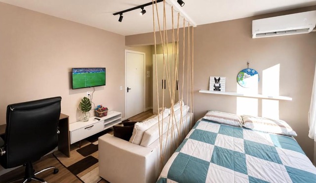Apartamento Especial, Climatizado & Home Office
