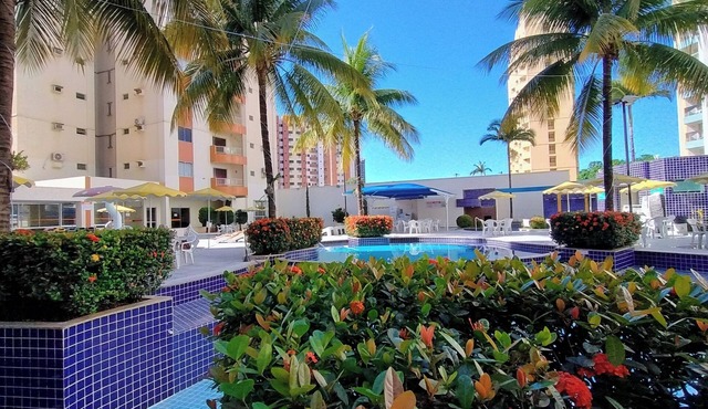 Apartamento Jardins das Thermas - Achei Férias (com roupa de cama)