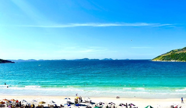 APARTAMENTO PRAINHA com 2 quartos até 8 pessoas