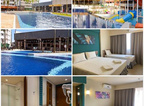 Apartamento Resort Solar das Águas em Olímpia