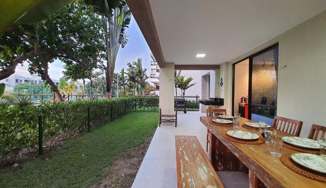 Apartamento térreo com TV 4k no WaiWai na praia do Cumbuco por Carpediem