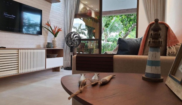 Apartamento térreo com TV 4k no WaiWai na praia do Cumbuco por Carpediem