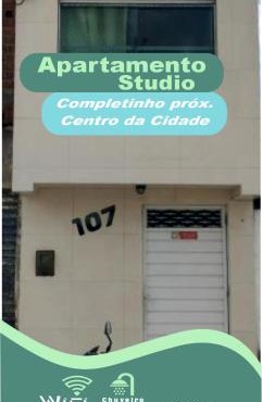 Apartamento tipo Studio a 5 Minutos de carro do Centro