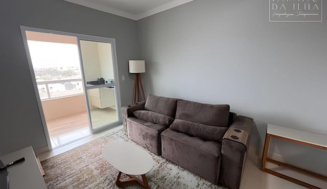 Apartamento Varanda e Churrasqueira Pé na Areia PG