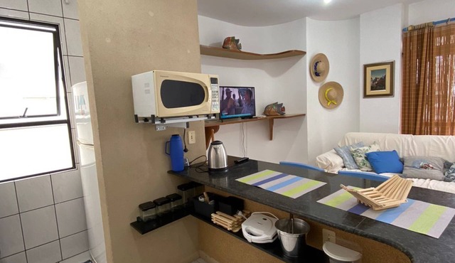 Apartment 100m from the sea/airy and comfortable/accepts small pets