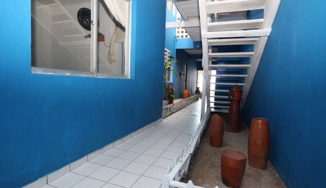 Apartment #1 facing/with sea view, ground floor, two suites in Solar Maradentro.