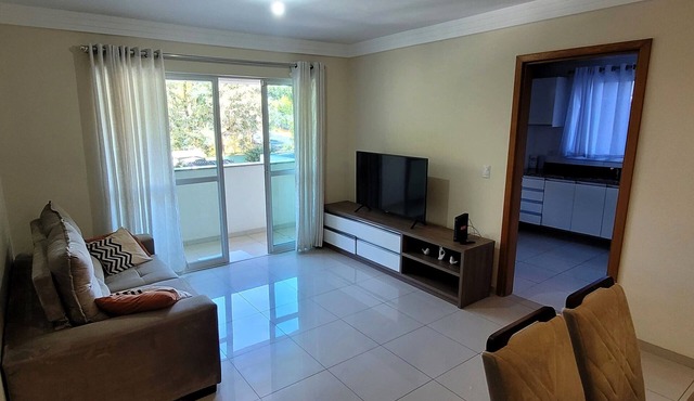 Apartment with 100m², upscale neighborhood, spacious, 3 bedrooms, 2 parking spaces