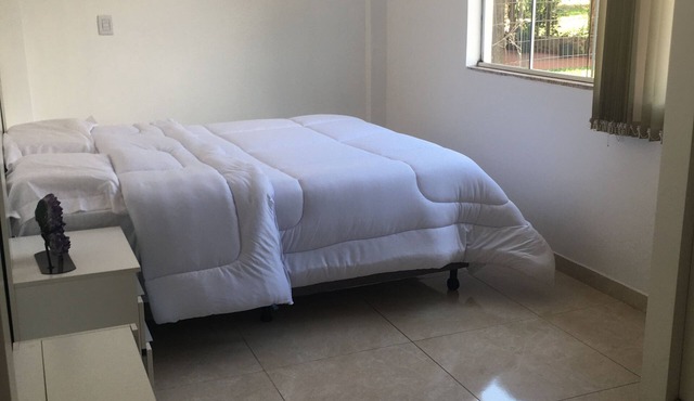 Apartment, complete 5 min from the center of Amethyst do Sul.