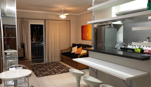Apartment. Entire 1 bedroom approx. UNIP and Ribeirão Shopping