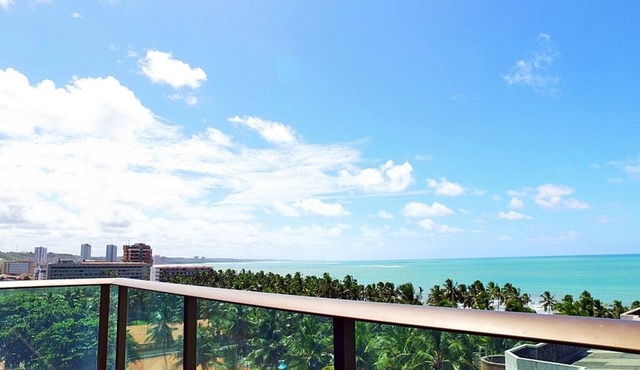 Apartment just a 3-minute walk from Jatiuca Maceio Beach & Waterfront