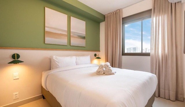 Apartment with parking space in Chacara Klabin
