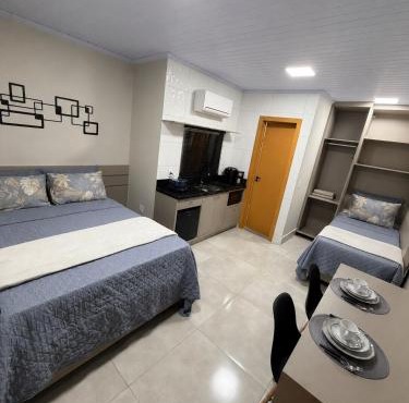 APT 204 - com Ar 5 min do aeroporto, Rodoviária