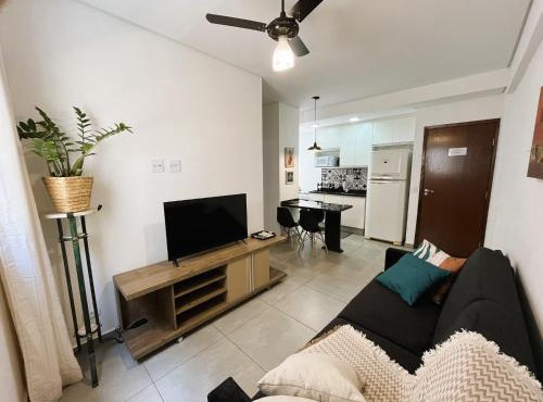 Apt 24 Em frente ao Sesc - Wi-Fi - Ar - Garagem
