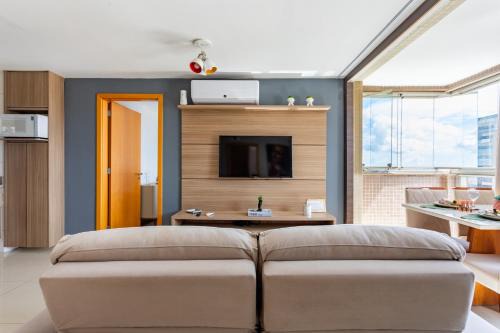 Apt conforto 2 suítes Dfplaza
