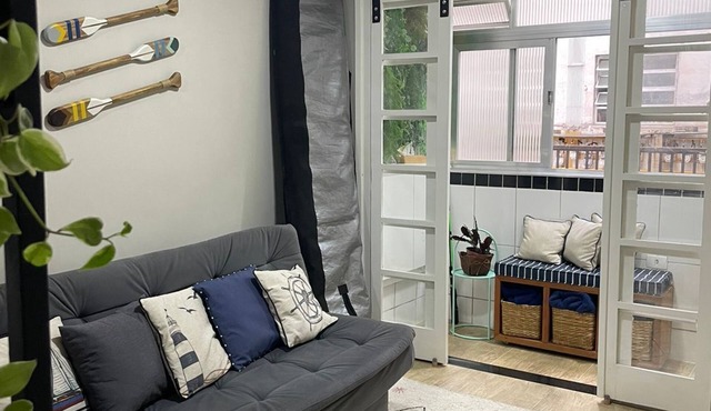 Apt Ponta da Praia - Santos - 50m from the beach!