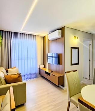 Apto 2/4 com Wi-Fi, TV, piscina e garagem | 1402