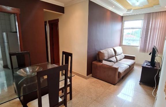 Apto 2 quarto completo com vaga centro contagem
