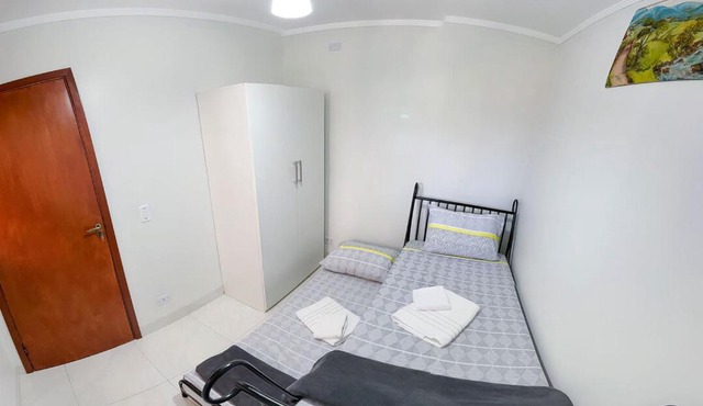 Apto com Wi-Fi e churrasqueira em Campo Grande MS