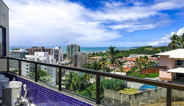 Apto com Wi Fi e vista para o mar em Ilheus BA