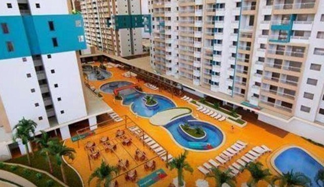 Apto dentro do resort na cidade de olimpia