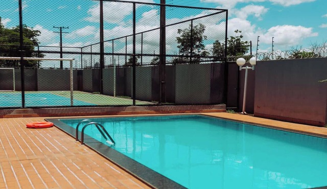 Apto em Campo Grande com Piscina e churrasqueira