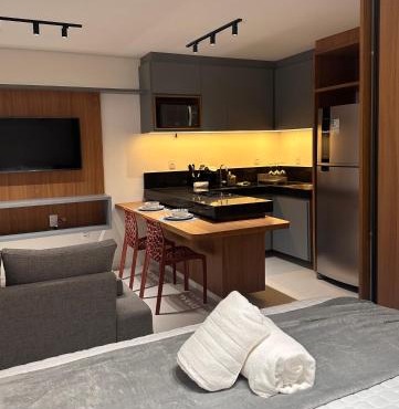 Apto em Fortaleza- Quarto e Sala