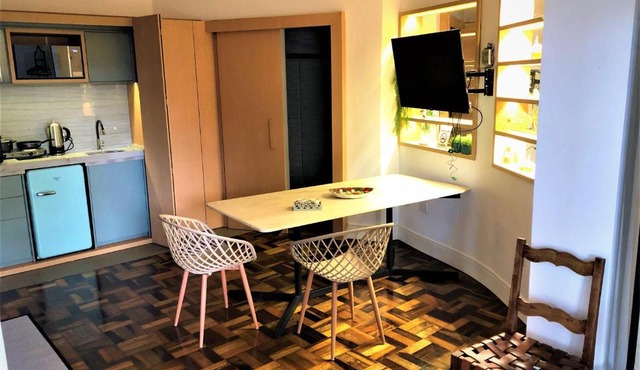 Apto MILAO na Vila Paraíso, prático e relaxante