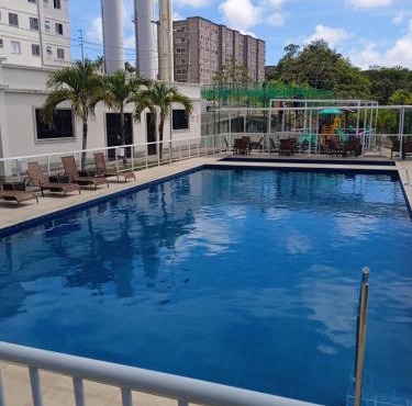 Apto mobiliado e aconchegante - 3 quartos, 4 camas, 2 banheiros - Lazer completo e localização privilegiada