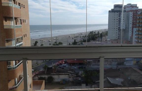 Apto Varanda Gourmet de frente para o mar - Ocian