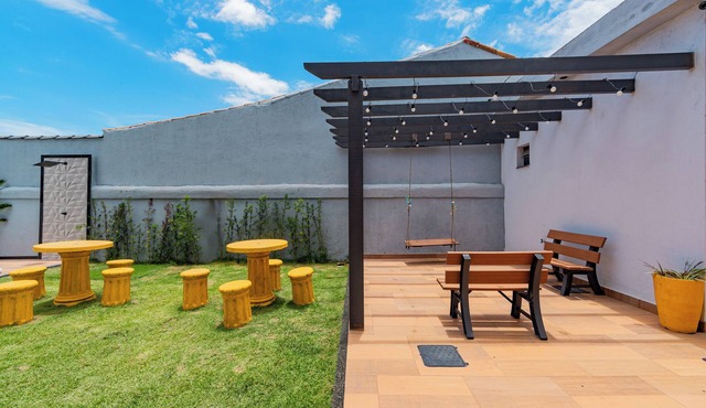 Aptos com Piscina e AC Brazilian Corner