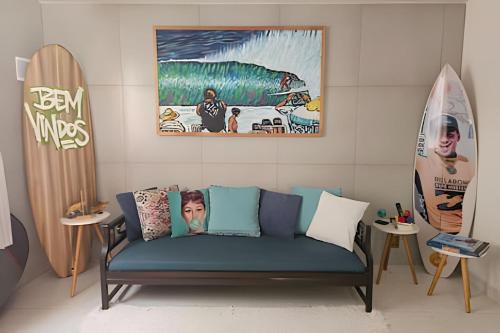 Ar-condicionado Área gourmet Próximo ao Surf Point