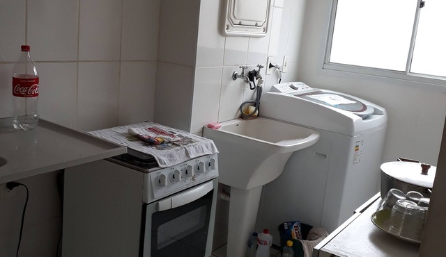 At the exit to chapada furnished apartment with air and internet