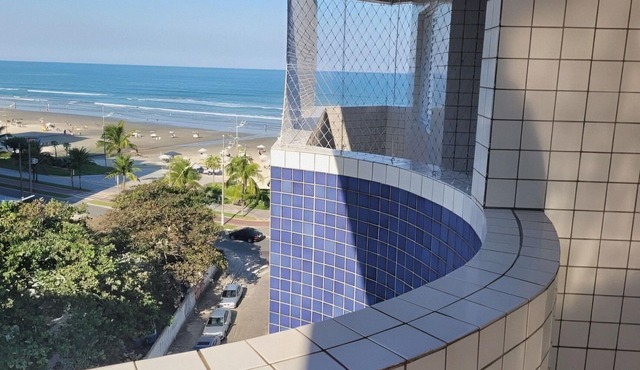 Beachfront apartment Praia Grande Vila Caiçara