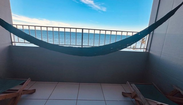 Beachfront apartment, morning sun, best location.