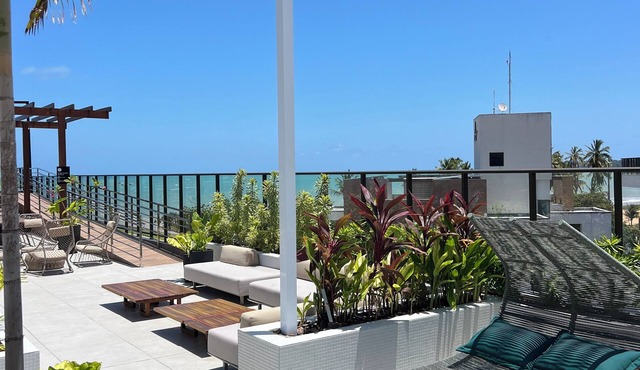 Beachfront in Cabo Branco | Rooftop pool