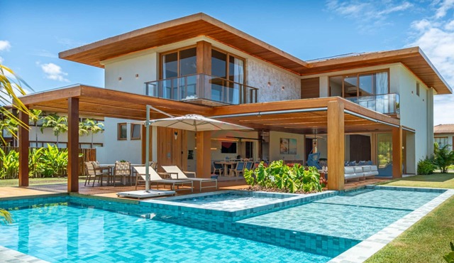 Beautiful 6-suite house in Praia do Forte