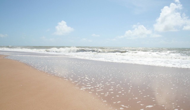 Beautiful beach house with sea view, right on the sand!