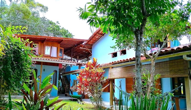 Beautiful villa with lush garden in Boipeba island, Bahia, Brasil