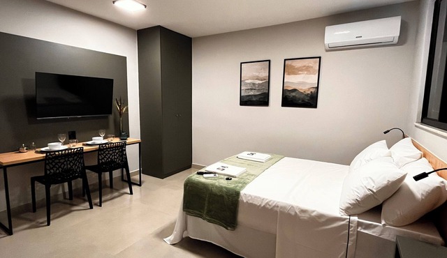 BH Suites - B09 503 1-bedroom apartment with excellent location in the South Zone of BH - Serra