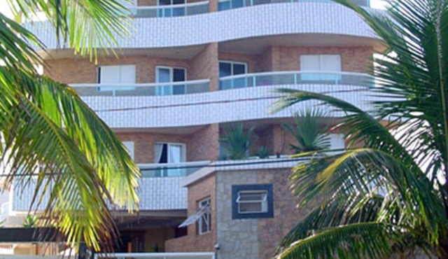 Building in front of the sea