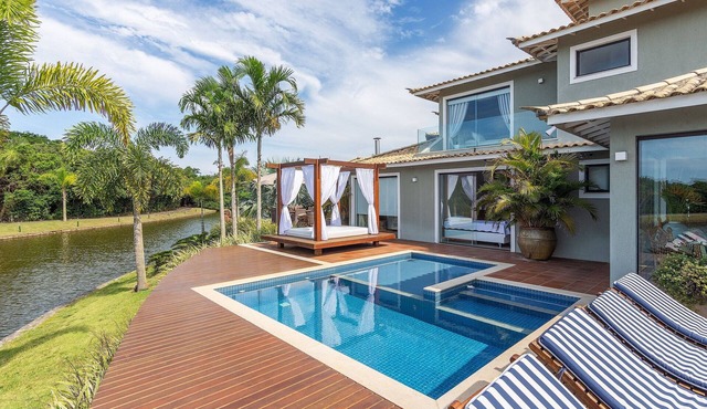 Bz58 Beautiful house with private pool and lake view